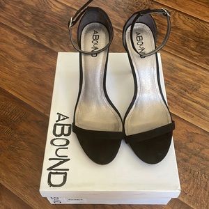 Abound Black Suede High Heel